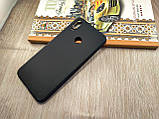SMTT чорний матовий чохол бампер для Xiaomi redmi Note 7 — термополіуретан, фото 7