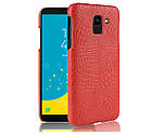 Чохол накладка Croco Style для Samsung A6 2018 (6 кольорів), фото 4