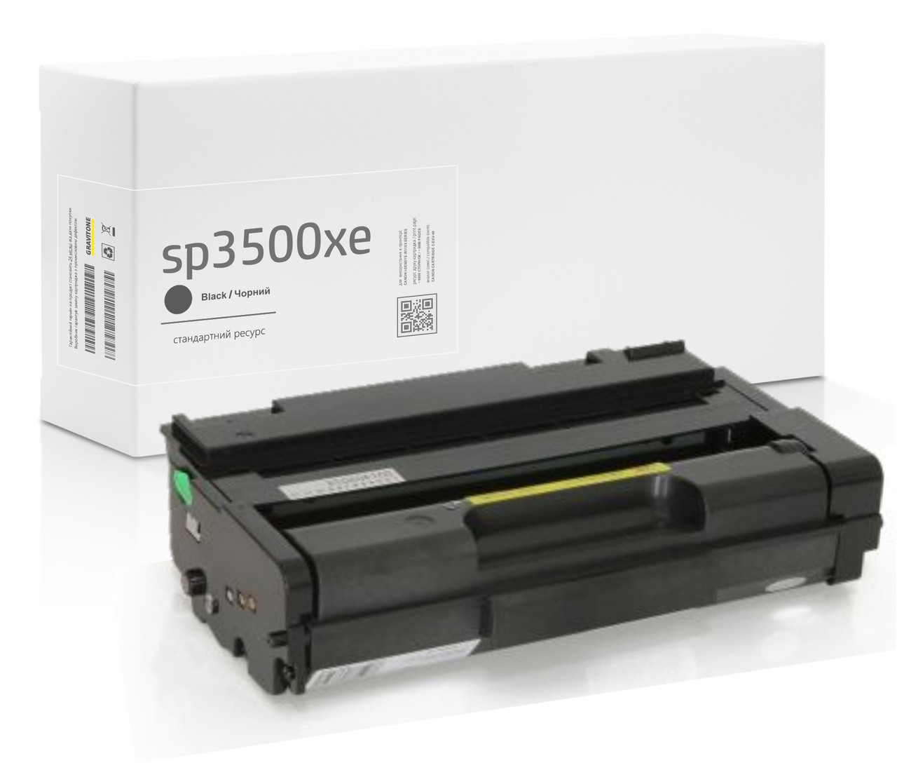 Сумісний картридж Ricoh SP3500XE (TYPE SP 3500XE) 406990, 6.400 стор., аналог від Gravitone