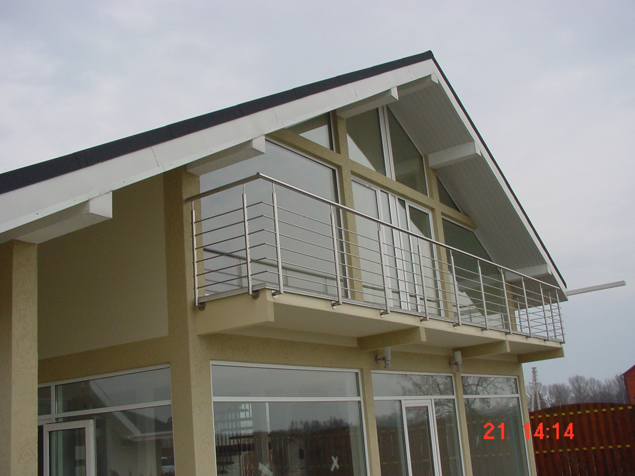 Ограждения балконов и террас из нержавеющей стали - фото 2 - id-p942185846