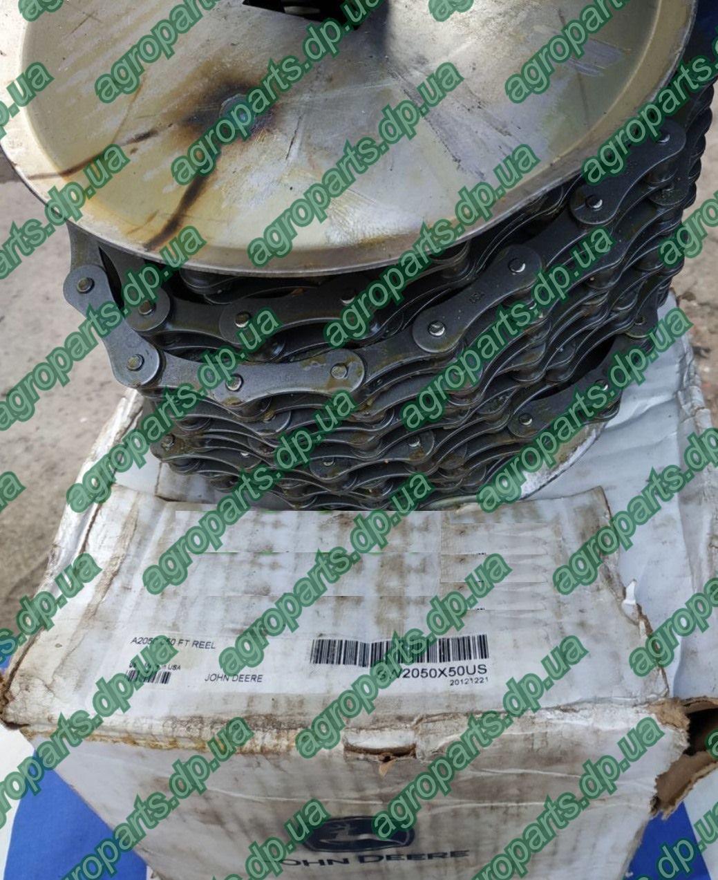 Ланцюг SDA2050R50FT роликовий #2050 ланцюга John Deere ROLLER CHAIN SW2050X50US запчастин