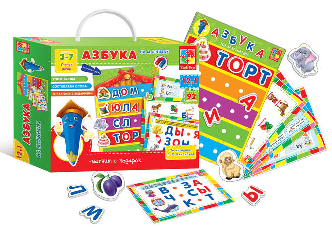 Розвивальна гра Vladi Toys Азбука, фото 1