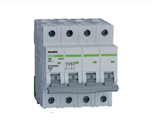 Автоматичний вимикач Noark 6 кА, х-ка B, 1 А, 3P+N, Ex9BN, 100060