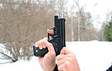 Дитячий металевий пістолет з кобурою Galaxy G26+ Sig Sauer 226, фото 8