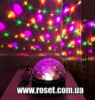 Диско-шар светодиодный Led Crystal Magic Ball Light - LЕD диско-шар