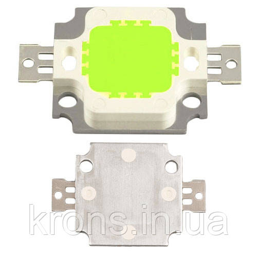 Світлодіодна матриця 10Вт LED 450-540лм 9-10В, зелена