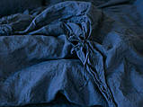 Лляна постільна білизна, колір і розмір на вибір. Подвійний, Євро, Сімейний, комплект постільної білизни, фото 8