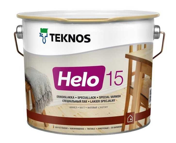 Лак Універсальний Teknos Helo 15 9л, фото 1