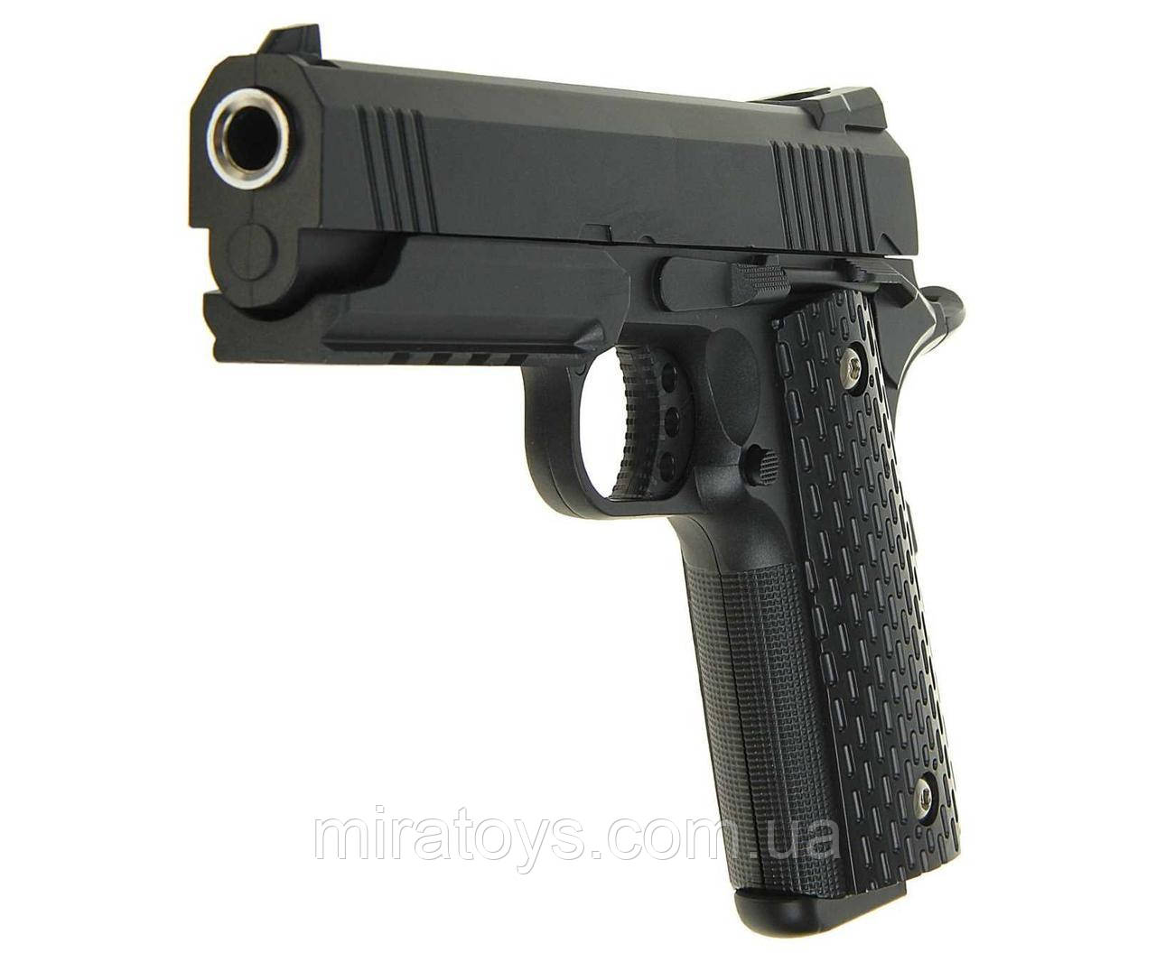 Страйкбольний пістолет Кольт Galaxy G25 (Colt 1911 Rail), метал-пластик