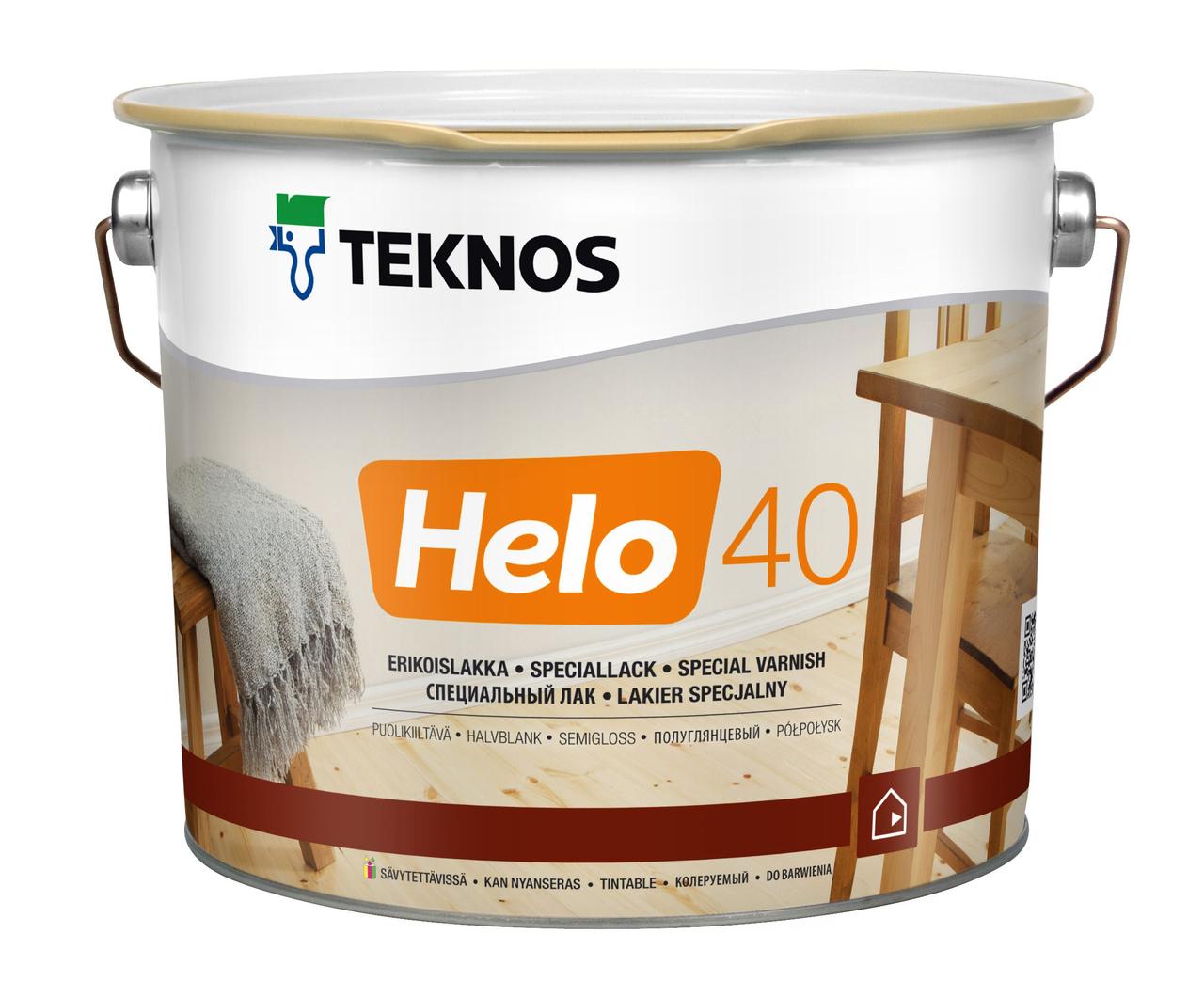 Лак Універсальний Teknos Helo 40 2.7 л