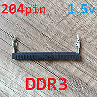 Слот / Разъем памяти DDR3 204pin 1.5v H=4.0 правый ключ