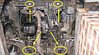 Захист двигуна KIA SHUMA 1 (1997 - 2004) 1.5, 1.8, фото 3