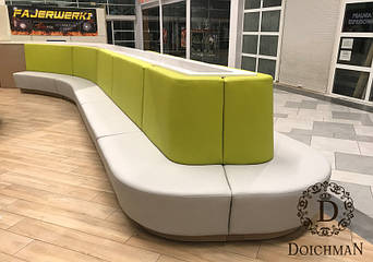 Диваны для фудкорта торгового центра 2