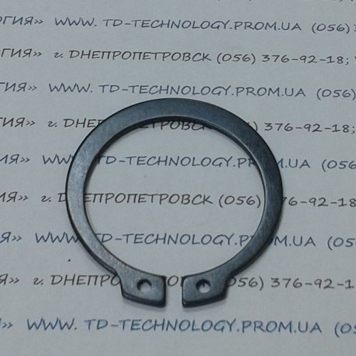 Кільця пружинні опорні плоскі зовнішні ексцентричні за DIN 471