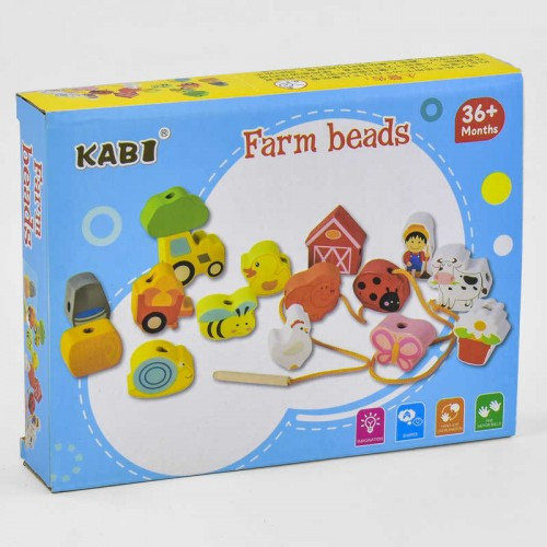 Дерев'яна гра Шнурівка