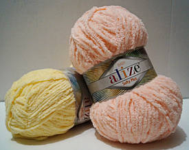 Велюрова (плюшева) пряжа SOFTY PLUS від ALIZE