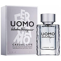 Оригинал Salvatore Ferragamo Uomo Casual Life 30 мл ( Сальватор Феррагамо уомо кэжуал лайф ) туалетная вода