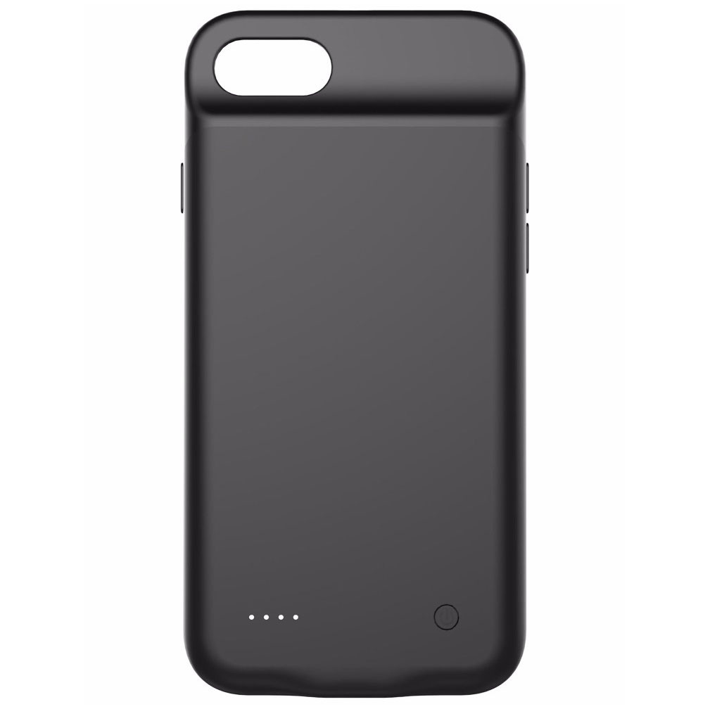 Акумулятор чохол Power Bank AmaCase для Apple iPhone 6 Plus,6S Plus Black (4000 маг)