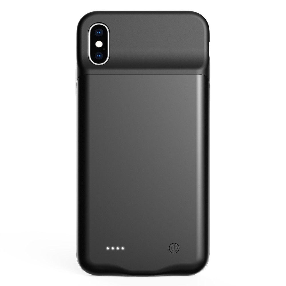 Акумулятор чохол Power Bank AmaCase для Apple iPhone X,iPhone XS Black (3200 маг)