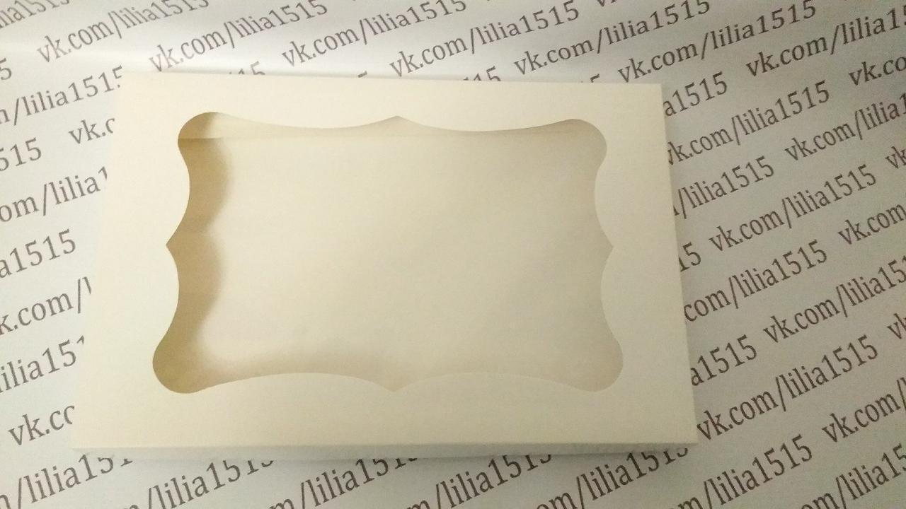Коробка для пряників із віконцем 15*20 см