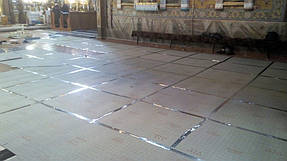 Монтаж теплої підлоги у церкві с.Підмихайля (Калуський р-н) 9