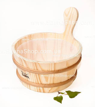 Шайка для сауни, бані Sawo 340-P, 4 л.