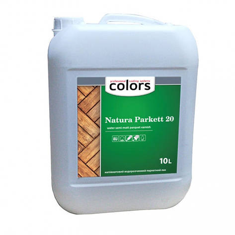 Лак для підлоги та меблів Colors Natura Parkett 20, 1л, 10 л, фото 3