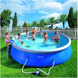 Надувний басейн, розмір 549х122 см, фото 1