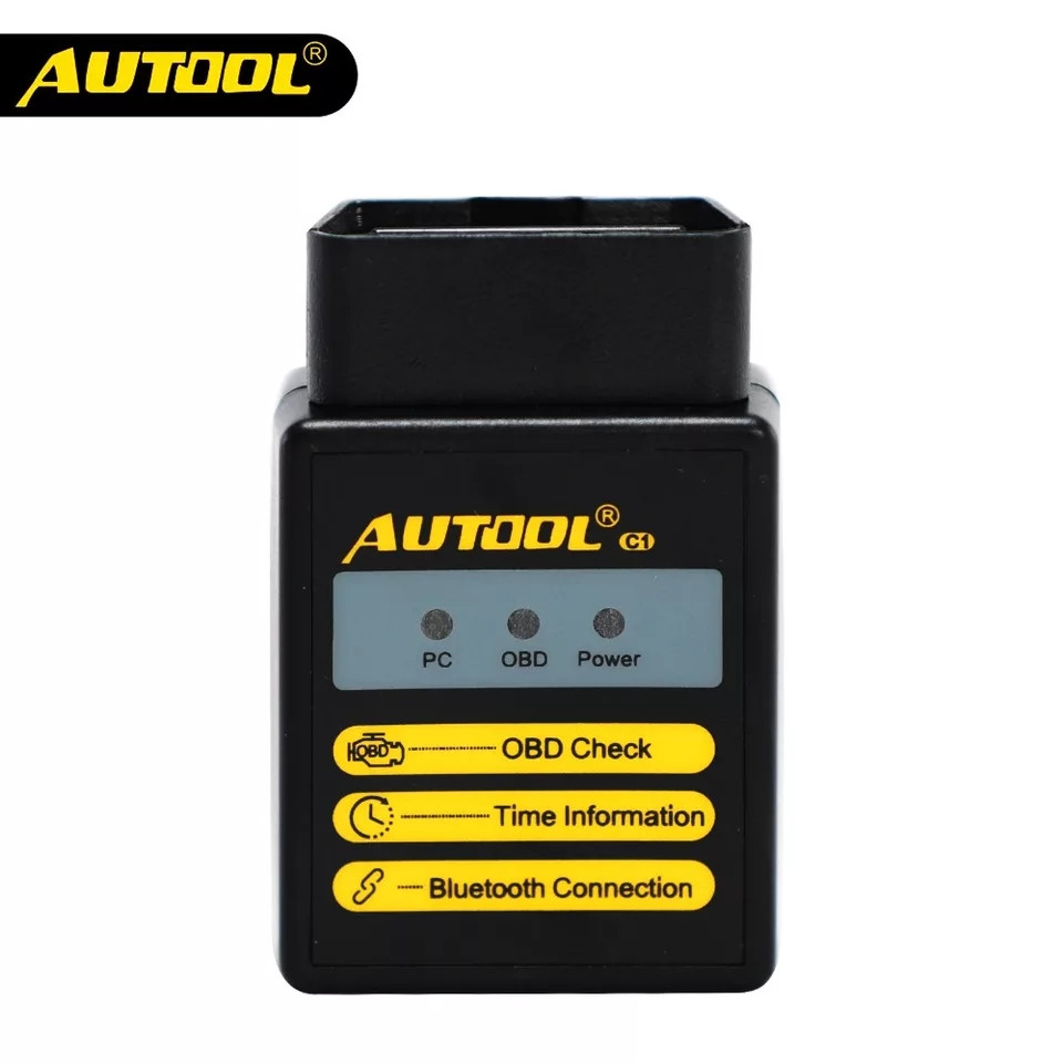 Elm327 V1.5 AUTOOL Bluetooth PIC18F25K80 Android діагностичний сканер, фото 1