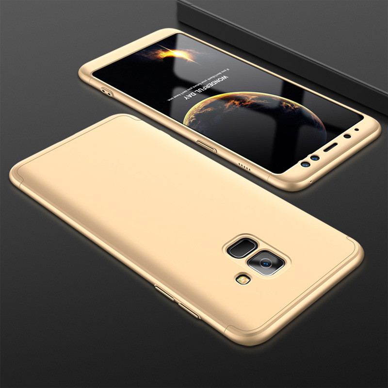Чохол GKK для Samsung A6 2018 золотий