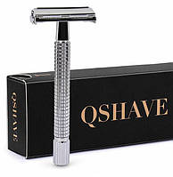 Qshave, Бритвенный станок для бритья RD 237 бабочка с длинной ручкой .Бритва .т-образный.