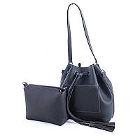 Молодіжна жіноча сумка WeLassie 23131 2 в 1, сіра