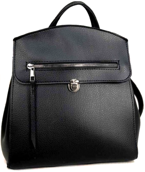 Молодіжний сумка-рюкзак WeLassie 45024, чорний, фото 1