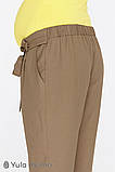 Вільні брюки для вагітних KACEY TR-29.042, хакі, Юла мама, фото 4