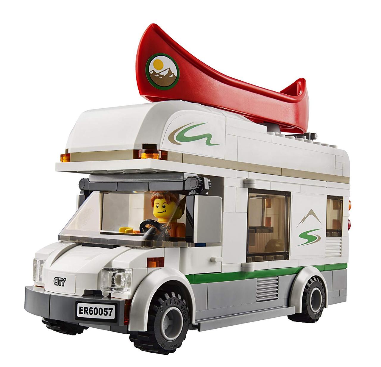 Конструктор лього будиночка на колесах LEGO City Great Vehicles 60057 Camper Van