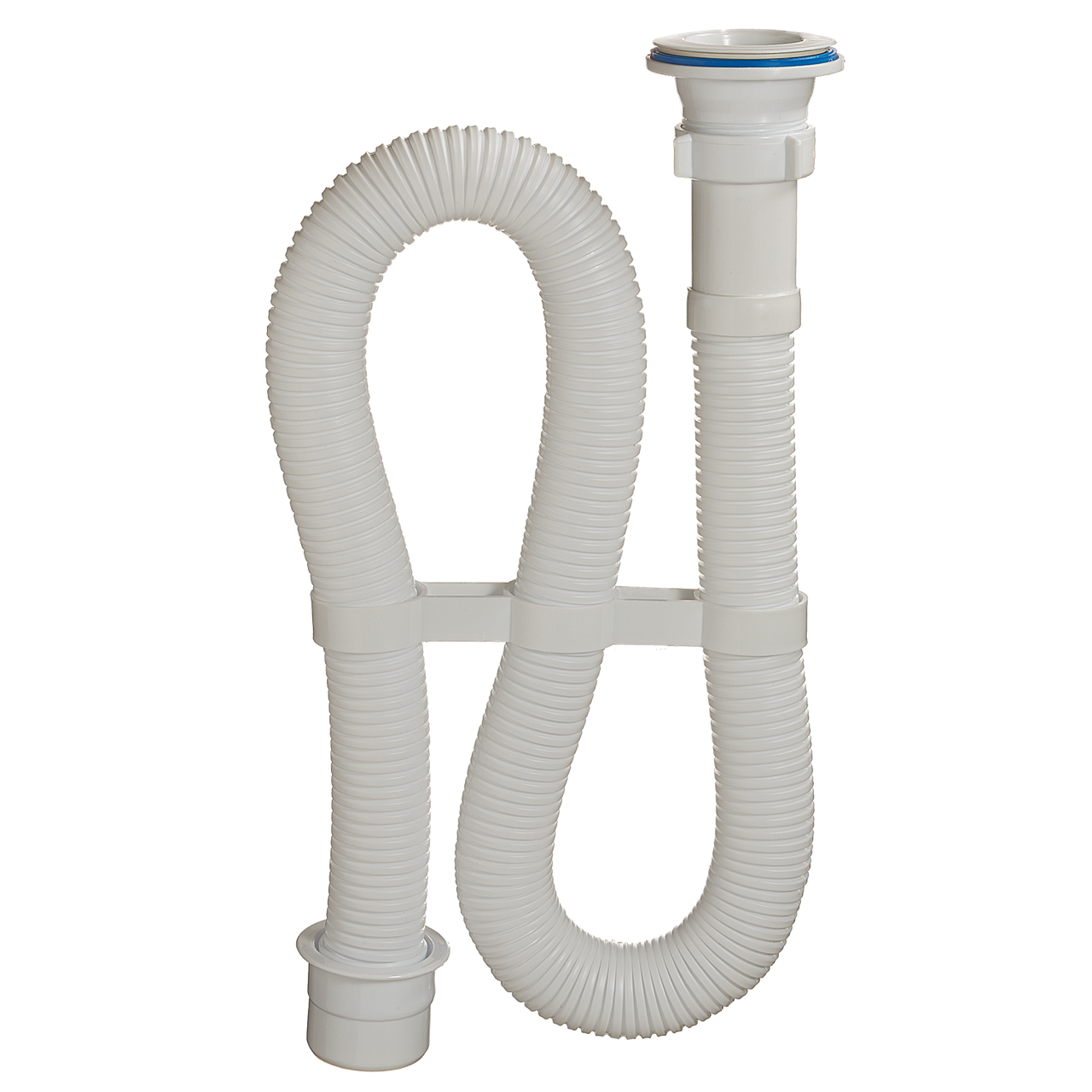 Гофрований Сифон з пласт випуском 1 1/2"40х40/50 довжина 1000мм, VTM А-7011