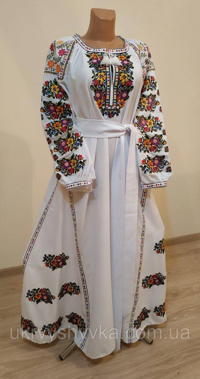 Ексклюзивна вишита сукня "Королівська"