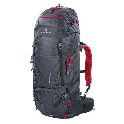Рюкзак туристичний Ferrino Overland 50+10 Dark Grey, фото 1