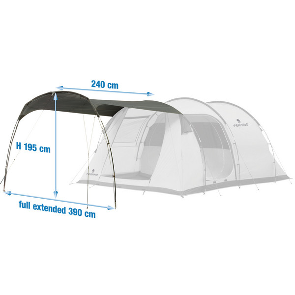 Тент Ferrino Maxi Additional Canopy Grey (92148HCU)