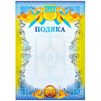 Бланк "Подяка" А4 №17
