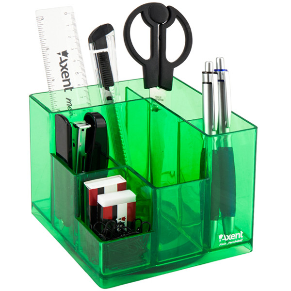 Набір настільний Axent Cube 9 предметів салатовий, 2106-09-A, 35179, фото 1