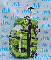 Чемодан детский дорожный качество Люкс ручная кладь Josepf Ottenn на 2 колесах Military auto 18 IMG4957