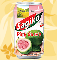 Напій з соком рожевої гуави, Sagiko, 320 мл, В'єтнам, АФ