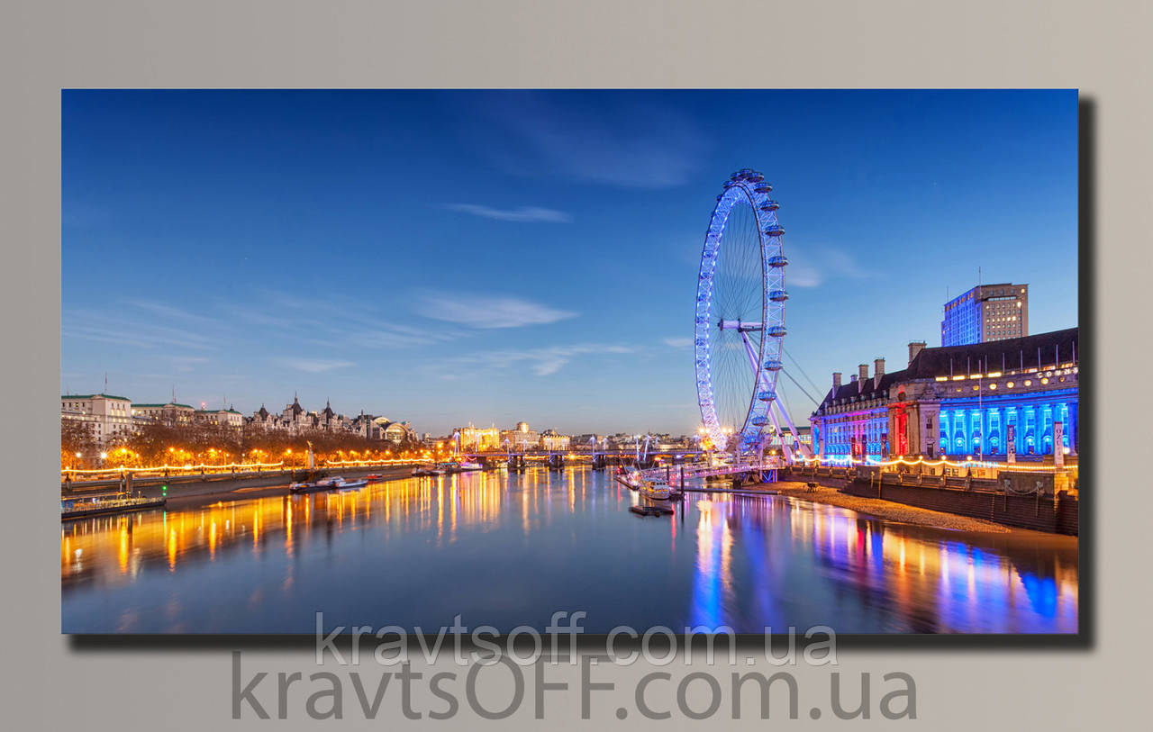 Картина на полотні "London" ( 54х98 см )