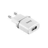 Мережевий зарядний пристрій Hoco C11 в розетку 220V на 1 USB