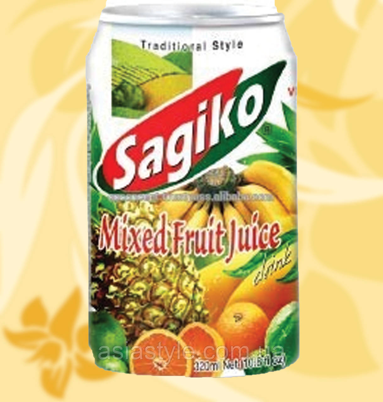 Напій Мікс Тропічні Фруктів, Напиток Микс Тропических Фруктов, Mixed Fruit Juice Sagiko, 320 мл, В'єтнам, HB