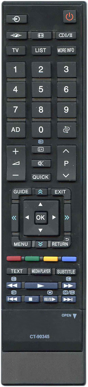 Пульт Toshiba CT-90345, фото 1