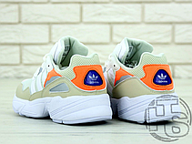 Жіночі кросівки Adidas Yung-96 White/Orange F97179, фото 6