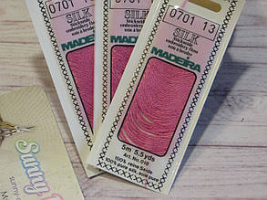 Муліне Madeira Silk, 0701 колір рожевий фламінго