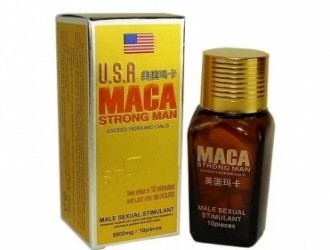 Таблетки "Maca Strong Man" для потенції 10 шт. по 6800 мг.
